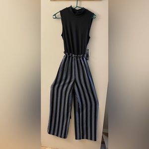 Black and blue Jumpsuit
